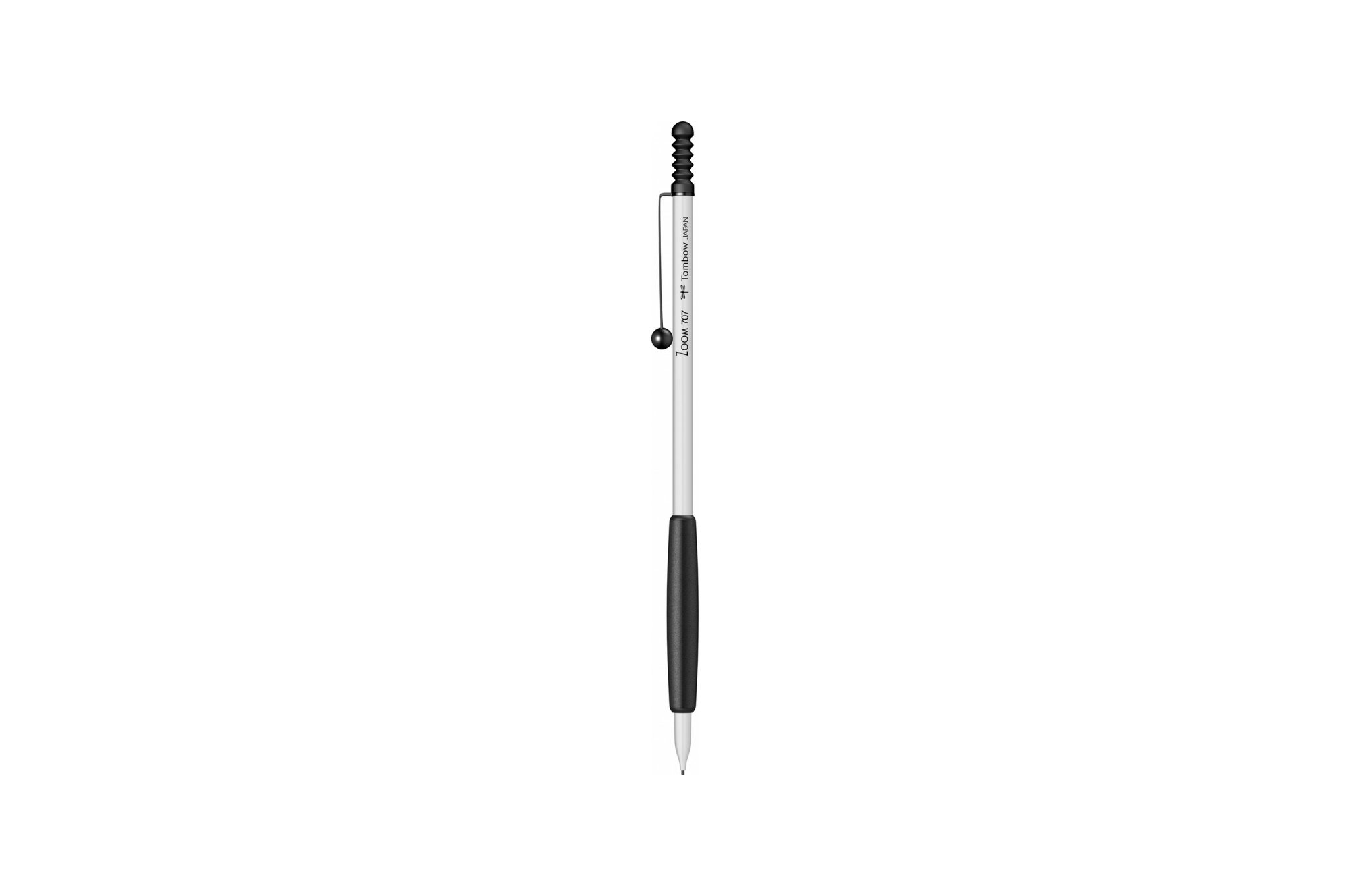 Tombow - Zoom 707 Pencil |  White - Black 0.5 Pencil BT