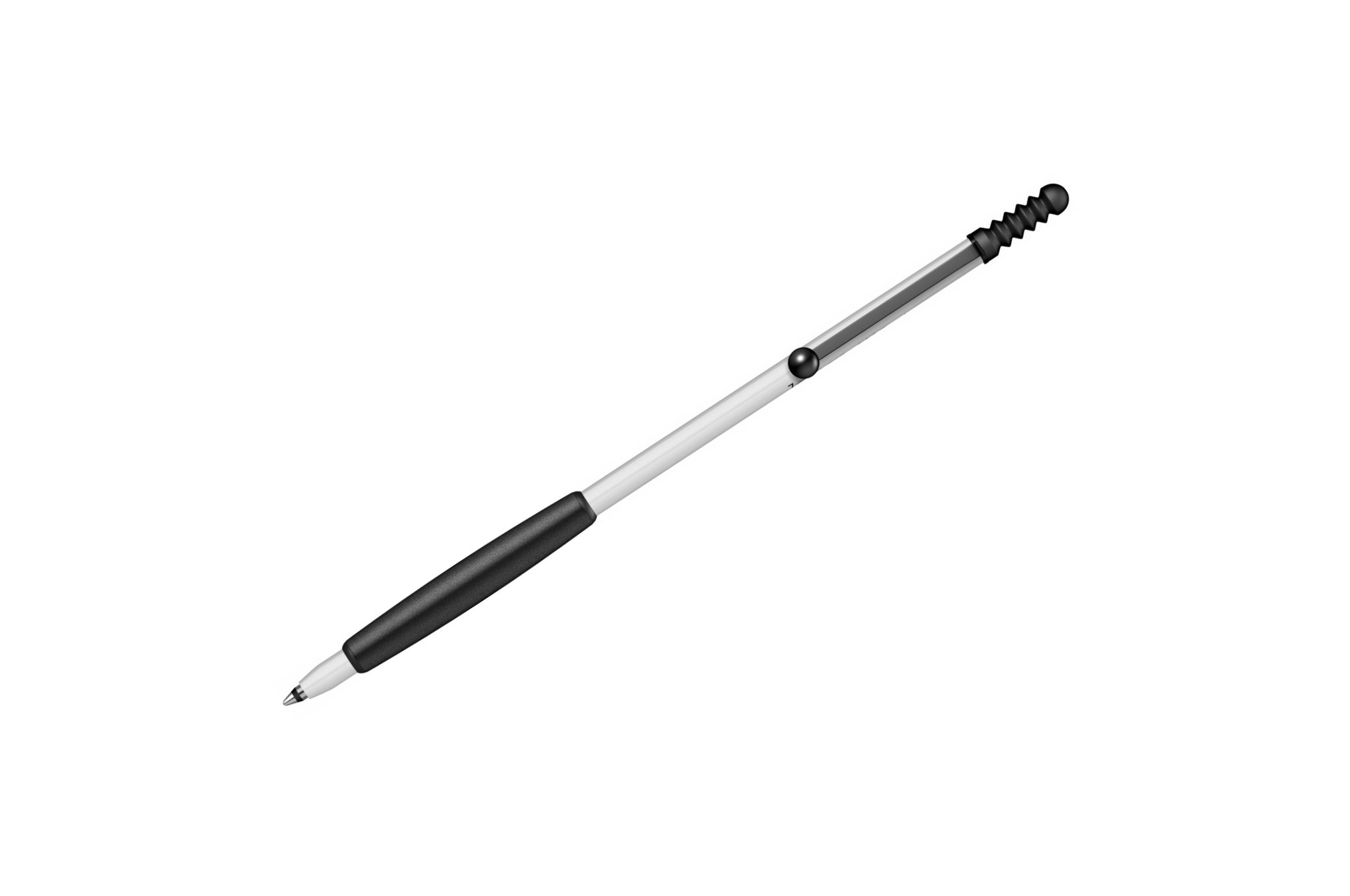 Tombow - Zoom 707 Ballpoint | White - Black BT
