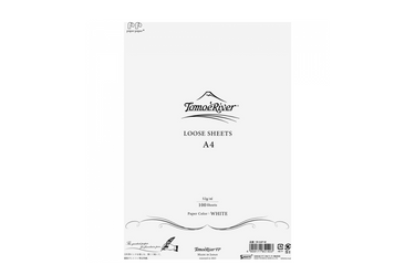 Tomoe River - A4 White Plain Loose Sheets | 100 sheets