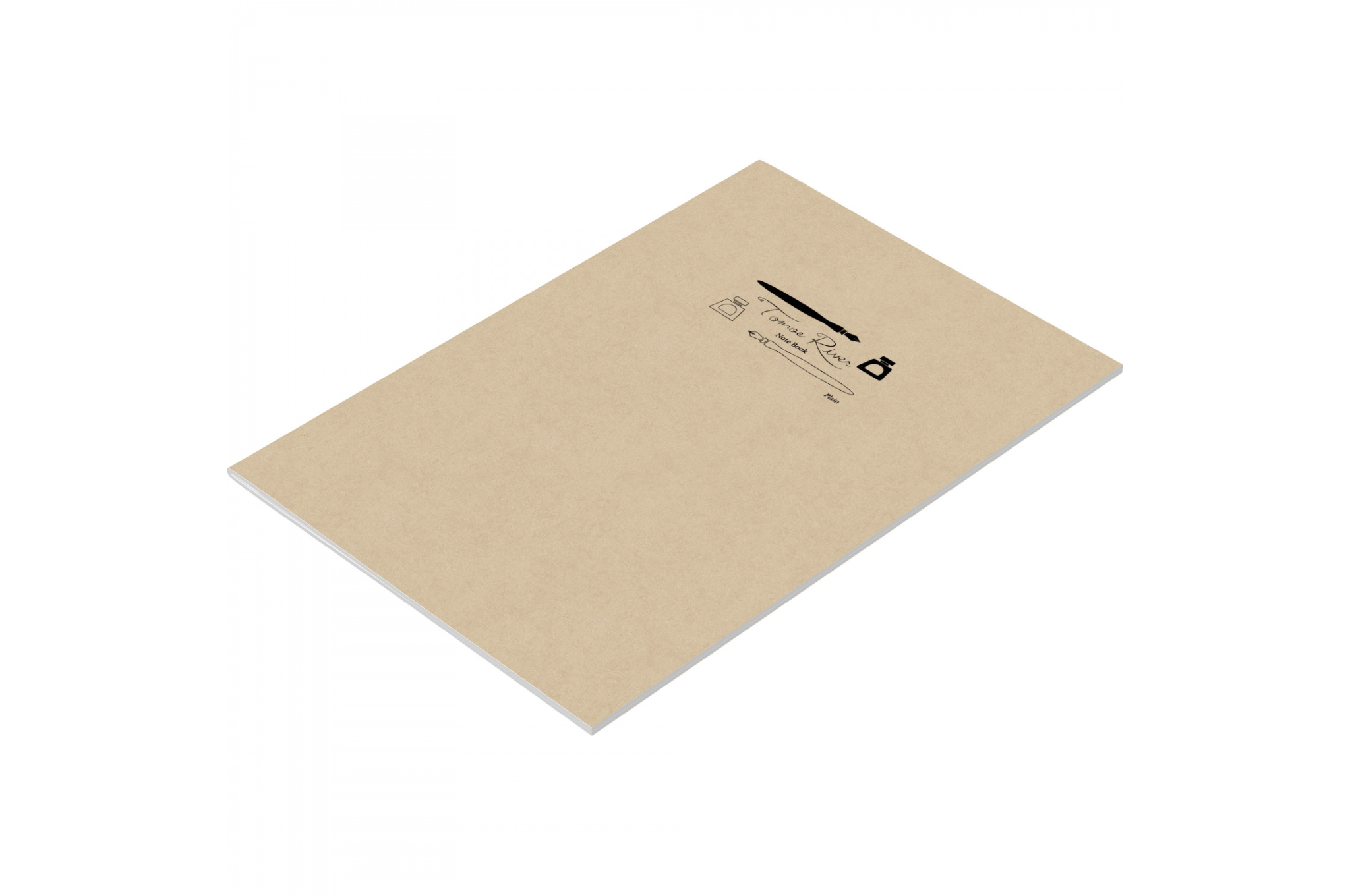Tomoe River - A5 Plain White Notebook | 64 pages