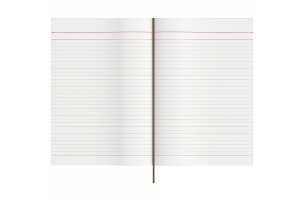 Tsubame - A4 Notebook  | Extra Thick - White Lined | 400 pages