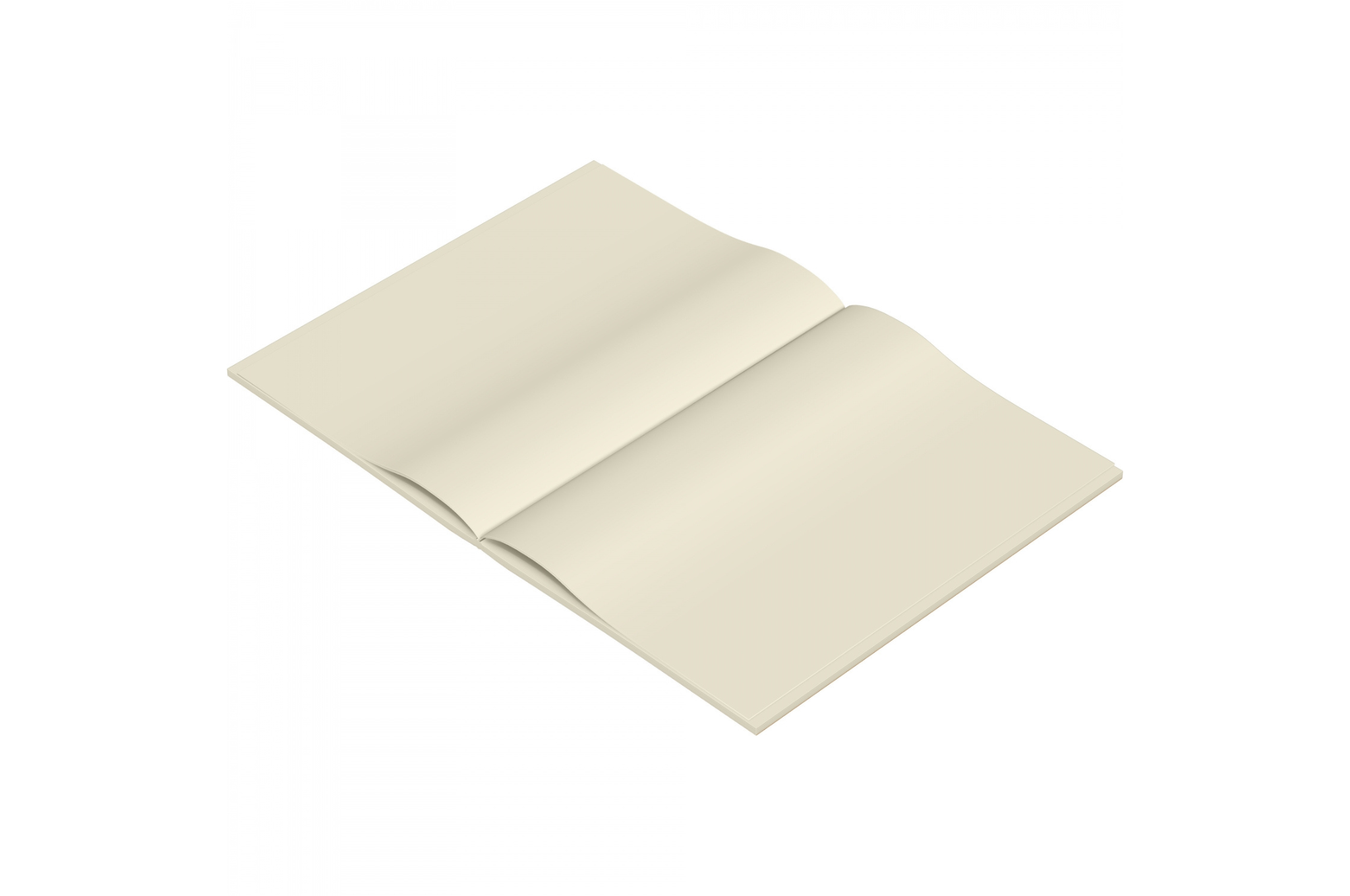 Tsubame - Plain A5 | Cream Plain Notebook | 64 pages