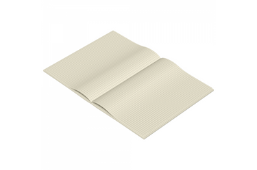 Tsubame - Section A5 | Cream Grid Notebook | 64 pages