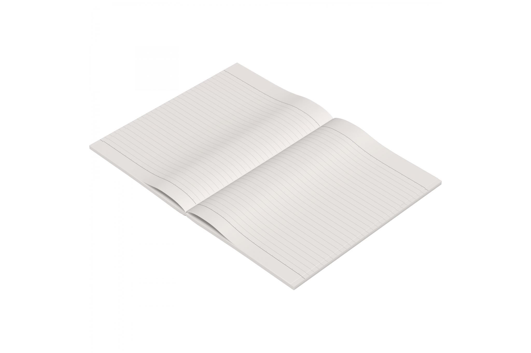 Tsubame - University B5 | White Lined Notebook | 100 pages
