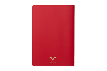 Visconti - Essential | Red A4 Notebook - Plain 60 pages