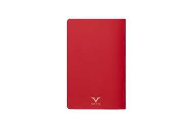 Visconti - Essential | Red Pocket Notebook - Plain 60 pages