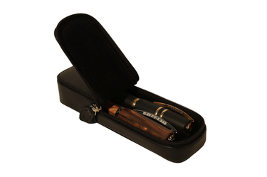Visconti - Leather pen case | 2 slots