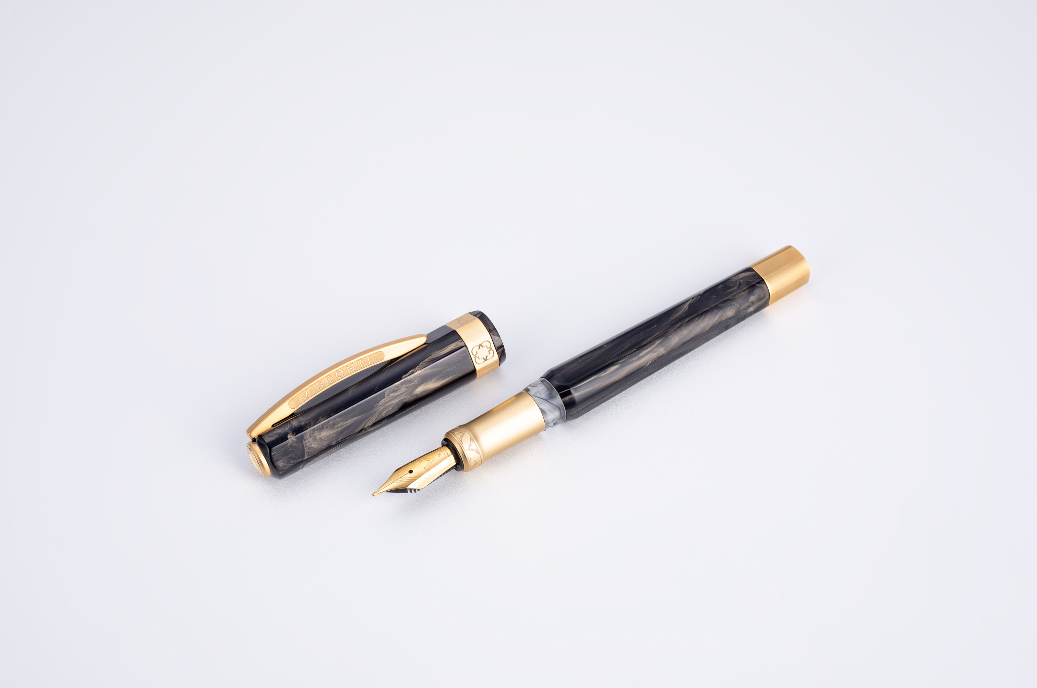 Visconti - Opera Gold Black On Consignment ( Pre - Owned )