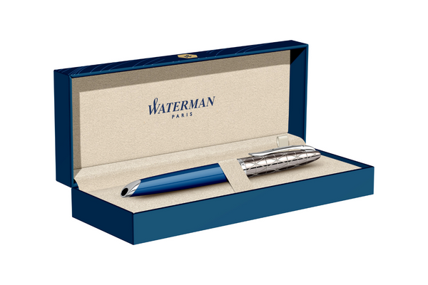 Waterman - Carene Contemporary | Blue - Silver Trim |