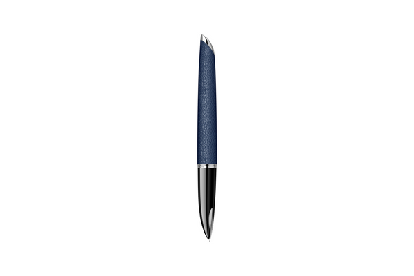 Waterman - Carene Leather | Blue - Silver Trim |