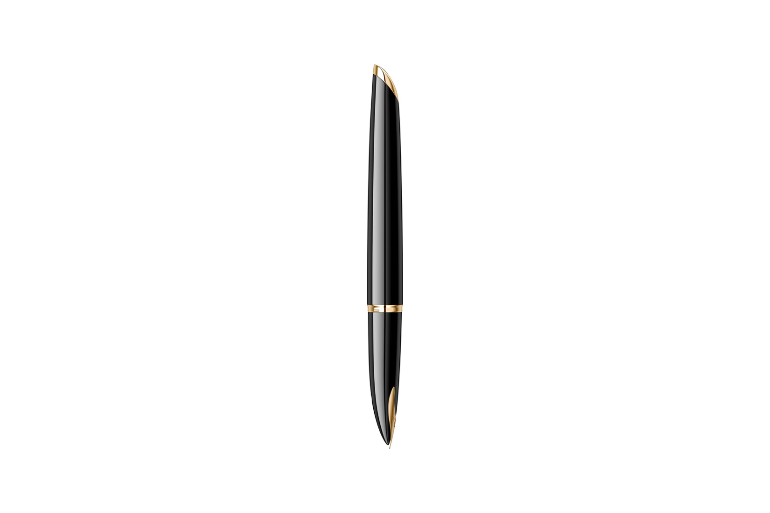 Waterman - Carene Standard | Black Sea - Gold Trim |