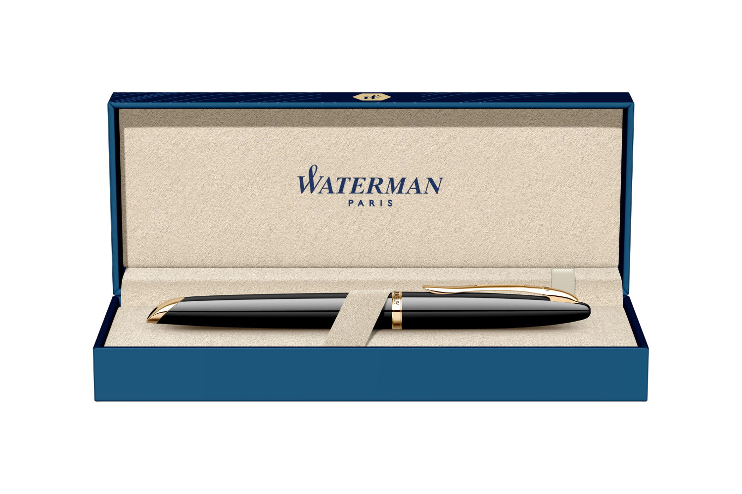 Waterman - Carene Standard | Black Sea - Gold Trim |