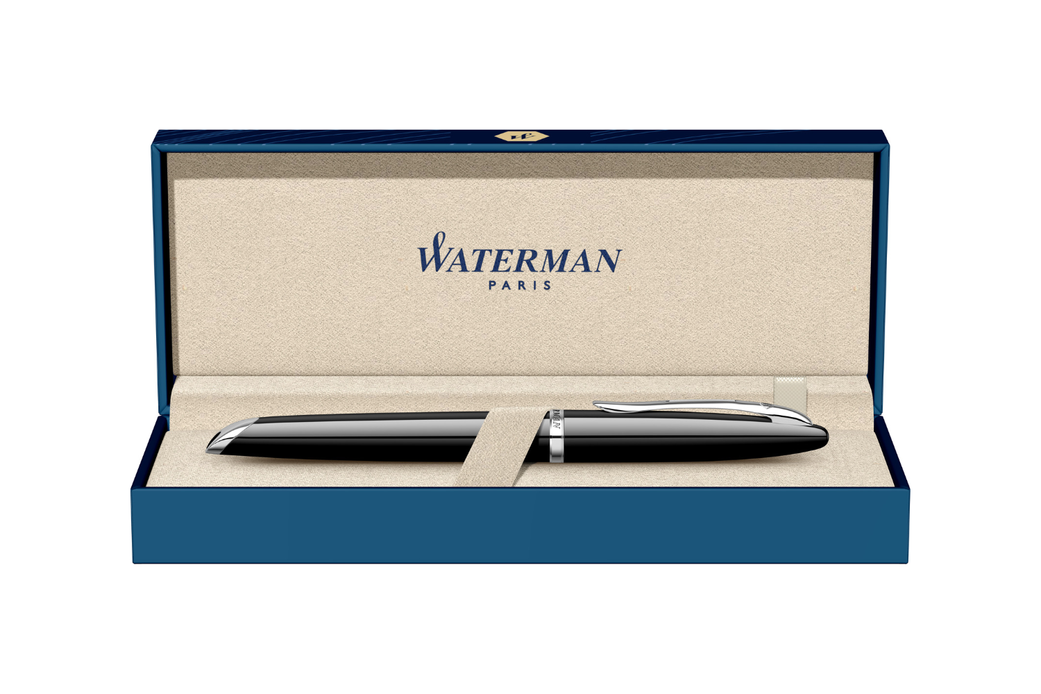 Waterman - Carene Standard | Black Sea - Silver Trim |