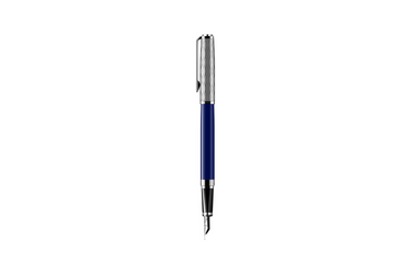 Waterman - Exception SE Deluxe | Dark Blue Wave - Silver Trim |