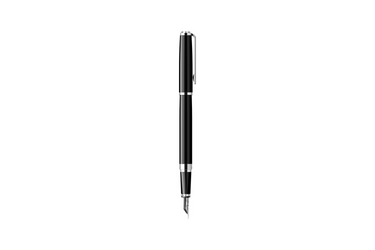 Waterman - Exception Slim | Black Laquer - Silver Trim |