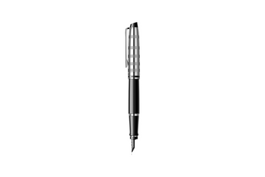 Waterman - Expert Deluxe | Black - Silver Trim |