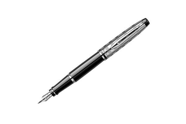 Waterman - Expert Deluxe | Black - Silver Trim |