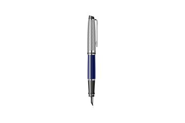 Waterman - Expert Deluxe | Dark Blue Wave - Silver Trim |