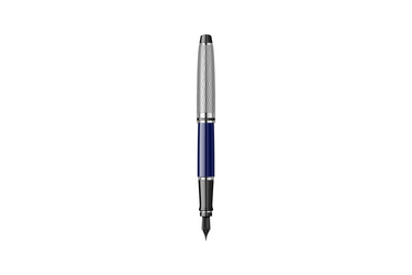 Waterman - Expert Deluxe | Dark Blue Wave - Silver Trim |