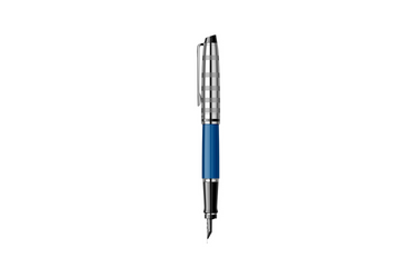 Waterman - Expert Deluxe | Blue - Silver Trim |