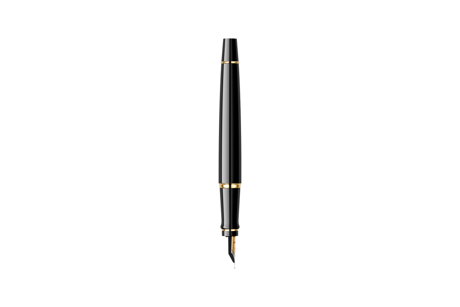 Waterman - Expert Essential | Black Laquer - Gold Trim |