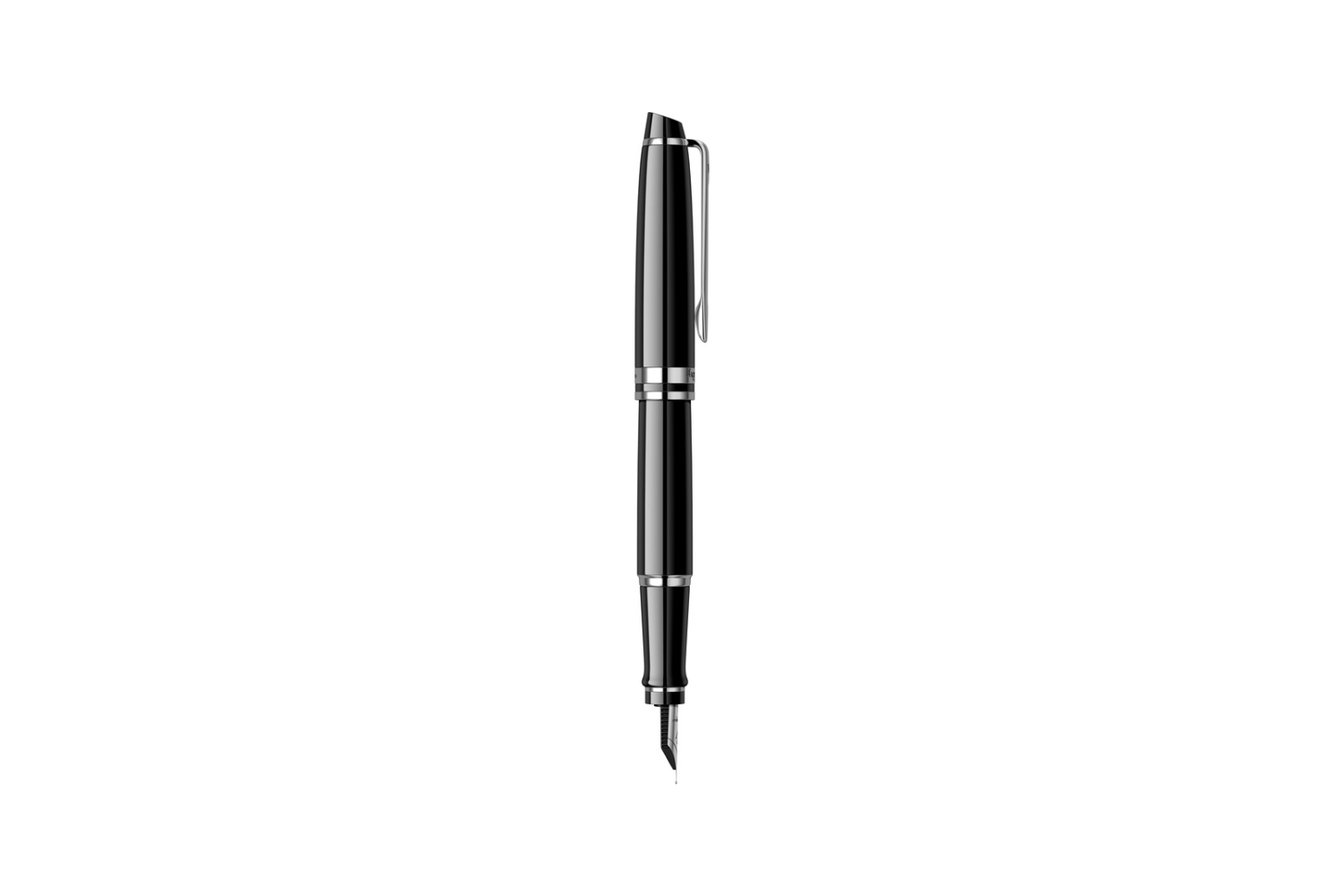 Waterman - Expert Essential | Black Laquer - Silver Trim |