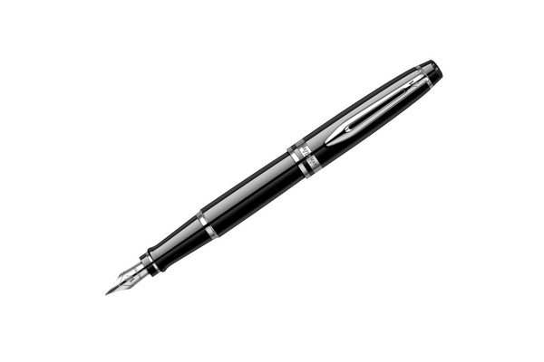 Waterman - Expert Essential | Black Laquer - Silver Trim |