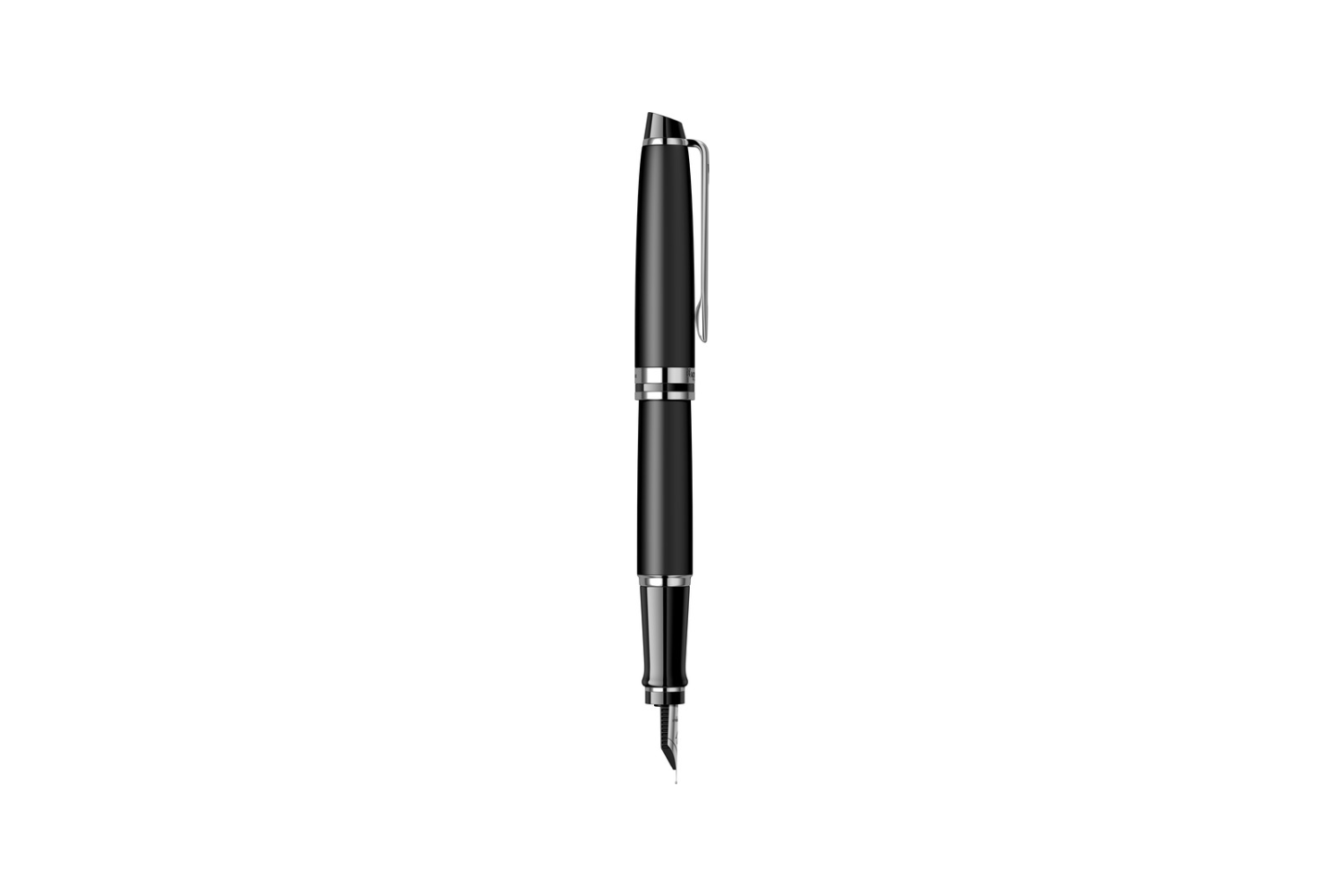 Waterman - Expert Essential | Black Matte - Silver Trim |