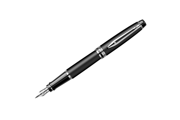 Waterman - Expert Essential | Black Matte - Silver Trim |