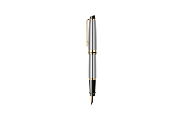 Waterman - Expert Essential | Stainless Steel - Gold Trim |