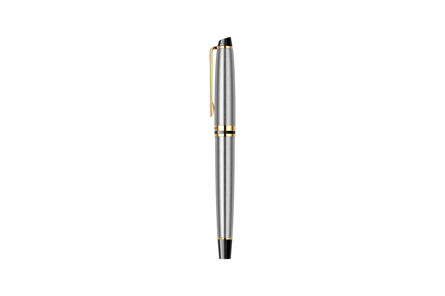 Waterman - Expert Essential | Stainless Steel - Gold Trim |