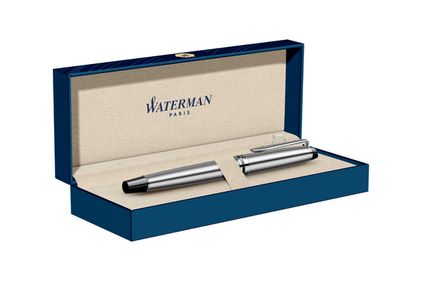 Waterman - Expert Essential | Stainless Steel - Silver Trim |