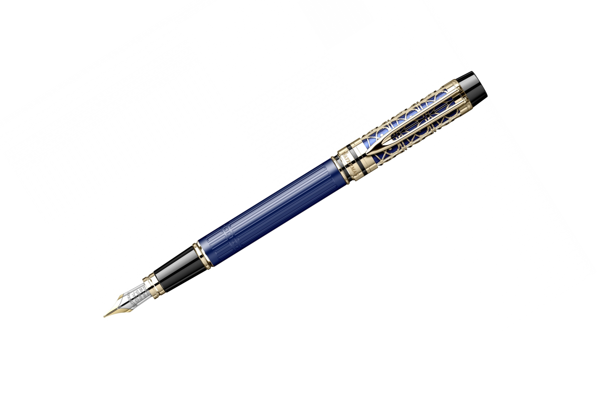 Waterman - Man LE Bleu de Paris - Gold Trim