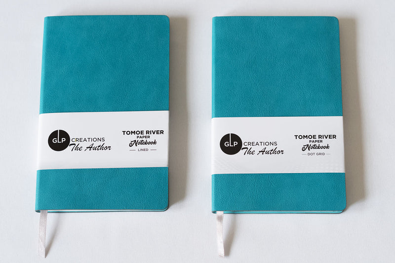 GLP Creations The Author Tomoe River Notebook Teal - Turquoise | Pen Venture - Passionf for Luxury