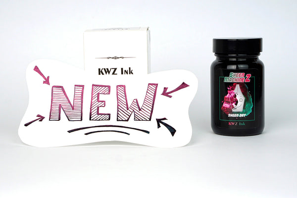 KWZ Ink - Sheen Machine 2 - Green Bottled Ink 60 ml | Pen Venture - Passion for Luxury