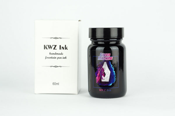 KWZ Ink - Sheen Machine 2 - Green Bottled Ink 60 ml | Pen Venture - Passion for Luxury