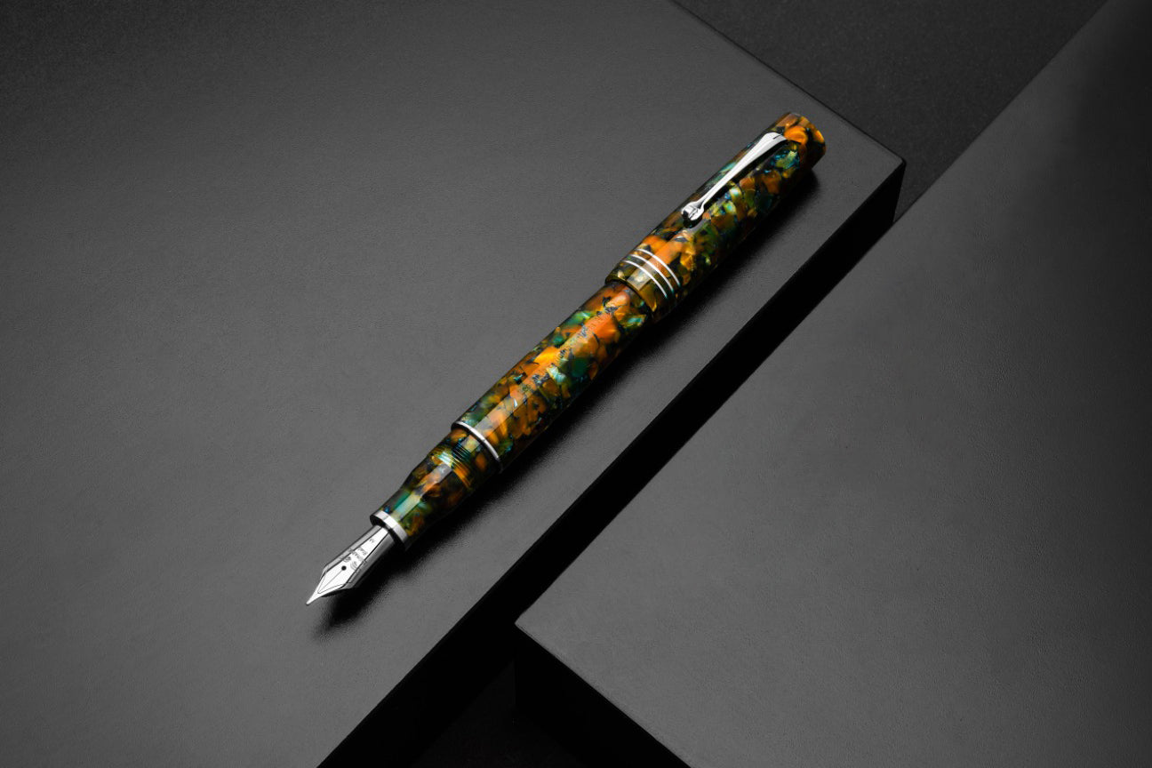 Leonardo Momento Zero Grande - new 2020 Girasole - Sunflower fountain pen | Pen Venture - Passion for Luxury