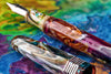Stipula - Etruria Faceted Psychedelic Rainbow Pen Venture Exclusive
