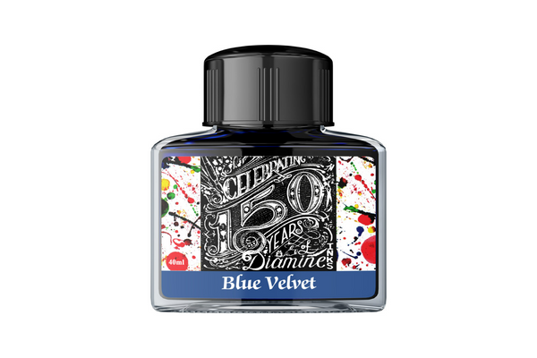 Diamine 150th Anniversary - Blue Velvet Bottled Ink 40 ml