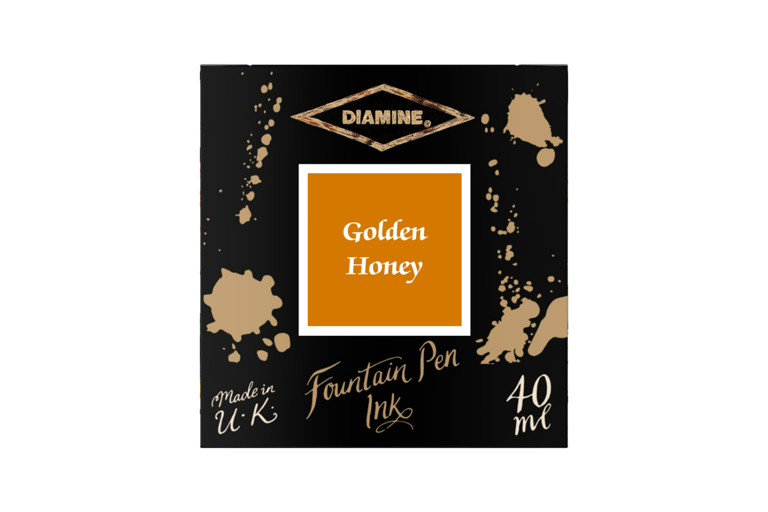 Diamine 150th Anniversary - Golden Honey Bottled Ink 40 ml