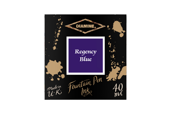 Diamine 150th Anniversary - Regency Blue Bottled Ink 40 ml