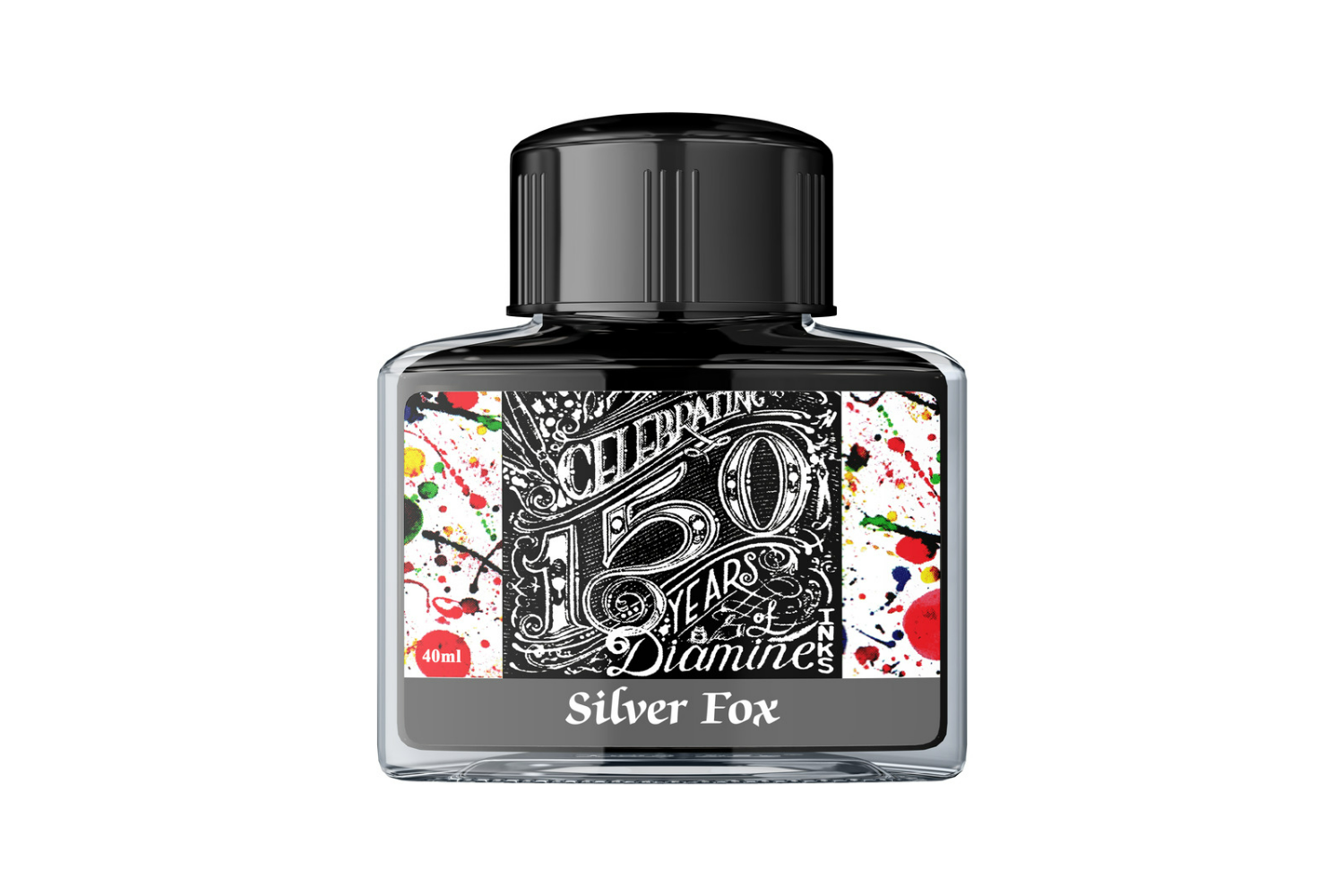 Diamine 150th Anniversary - Silver Fox Bottled Ink 40 ml