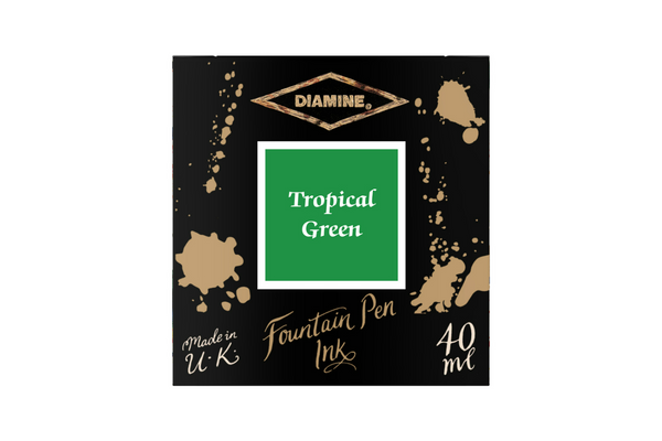 Diamine 150th Anniversary - Tropical Green Bottled Ink 40 ml