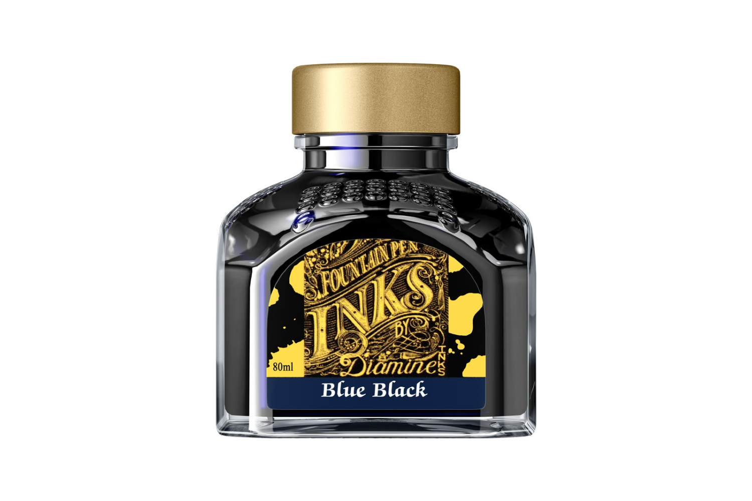 Diamine Blue Black - Bottled Ink 80 ml