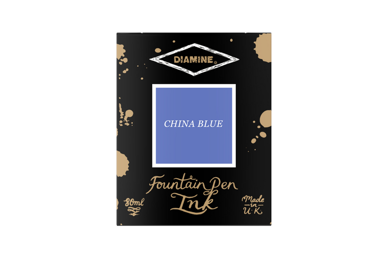 Diamine China Blue - Bottled Ink 80 ml