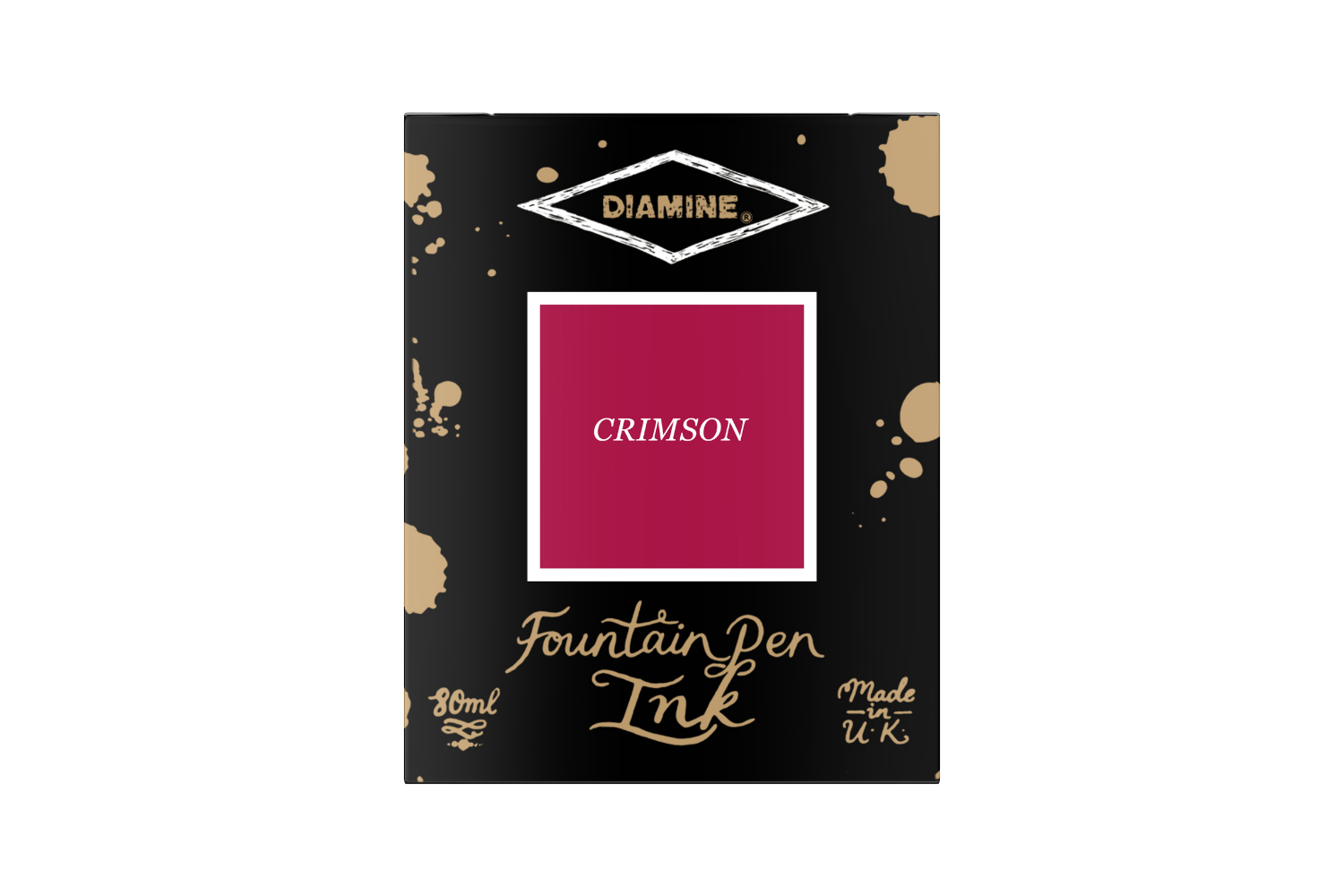 Diamine Crimson - Bottled Ink 80 ml