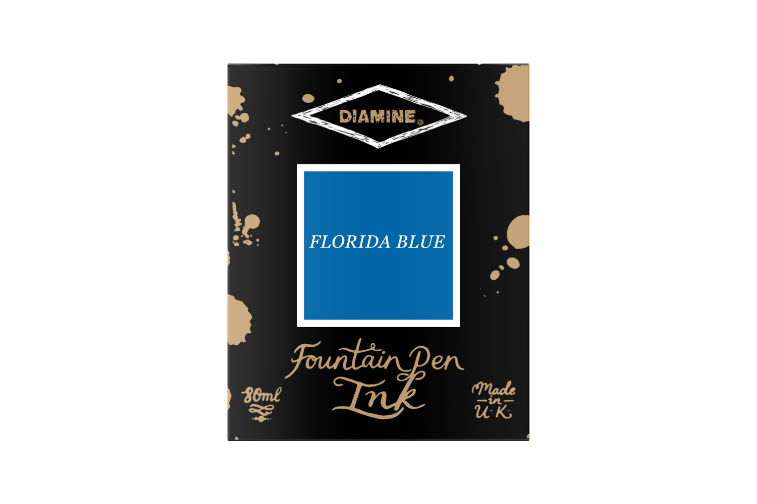 Diamine Florida Blue - Bottled Ink 80 ml