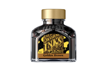 Diamine Golden Brown - Bottled Ink 80 ml
