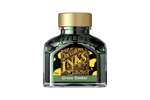 Diamine Green Umber - Bottled Ink 80 ml