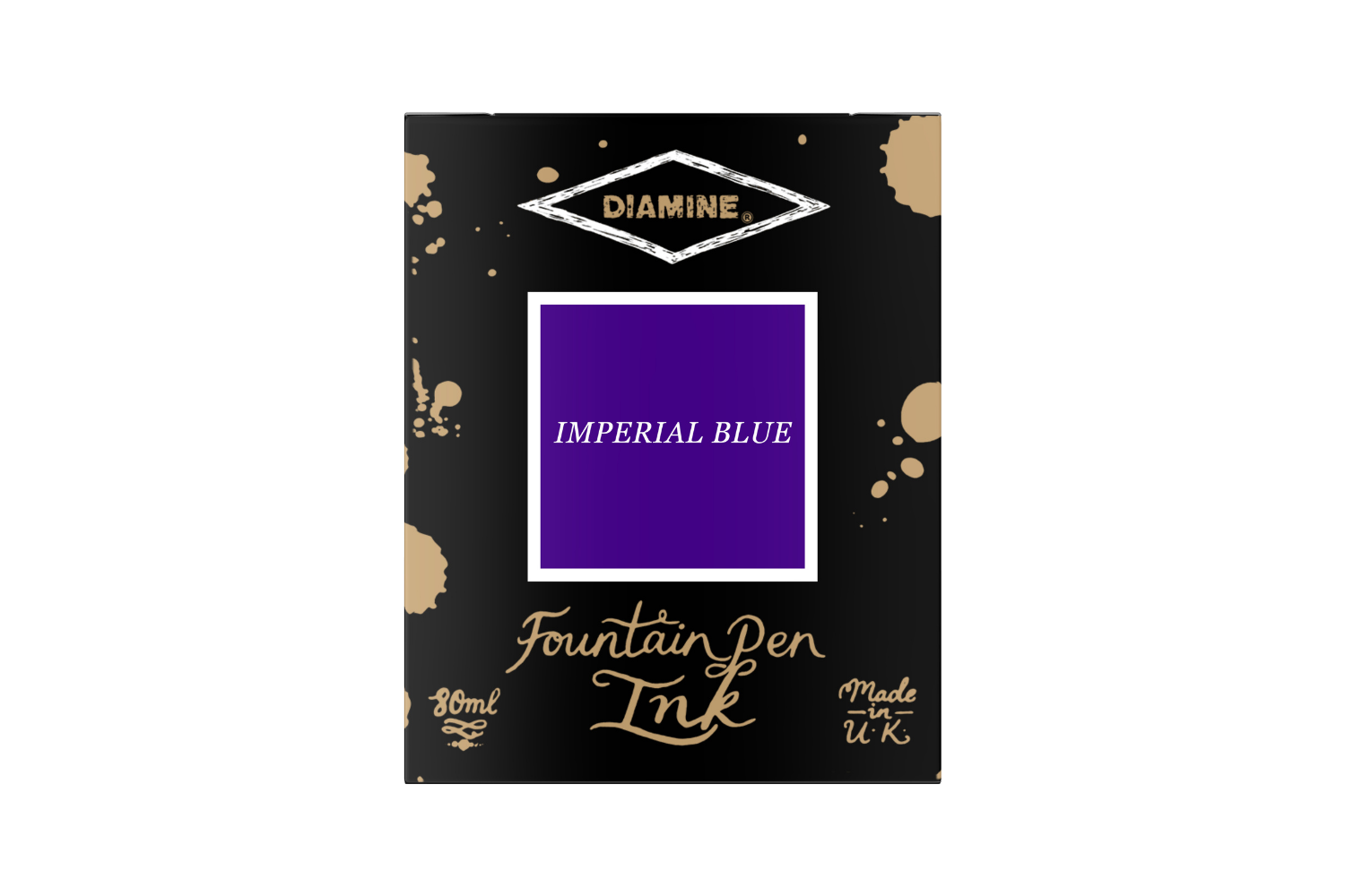 Diamine Imperial Blue - Bottled Ink 80 ml